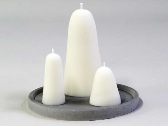 sugarloaf candle: short pillar 8