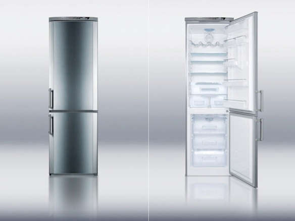 summit ffbf191sslhd counter depth bottom freezer refrigerator 8