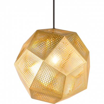 Tom Dixon Cut Out Image Etch Shade Brass