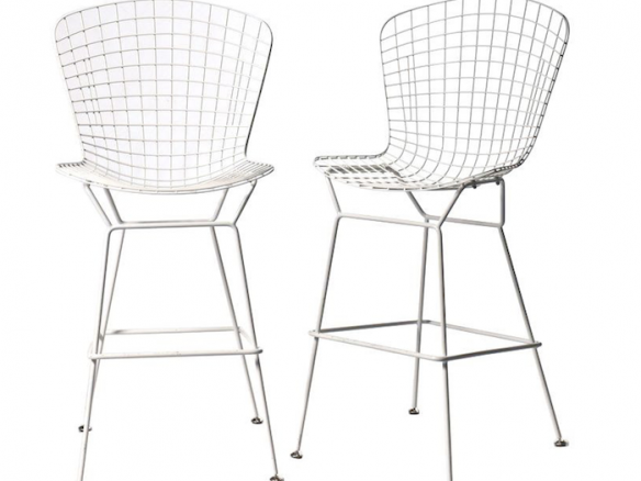 bertoia style bar stools 8
