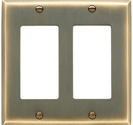 lewis double gfci coverplate 8