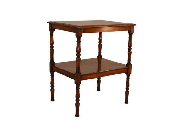 19th century english mahogany tiered side table 8