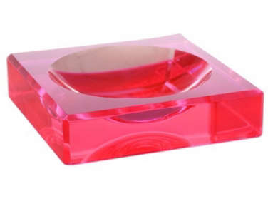 avf colored acrylic chiclet bowl pink bowls lucite  