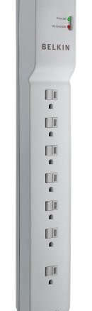 belkin 7 outlet home/office surge protector 8