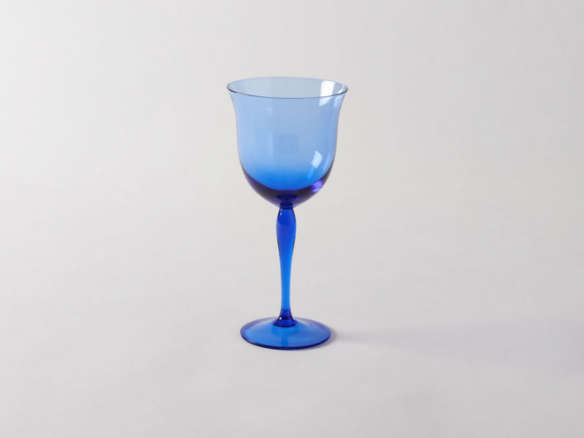 billy cotton blue glassware 8