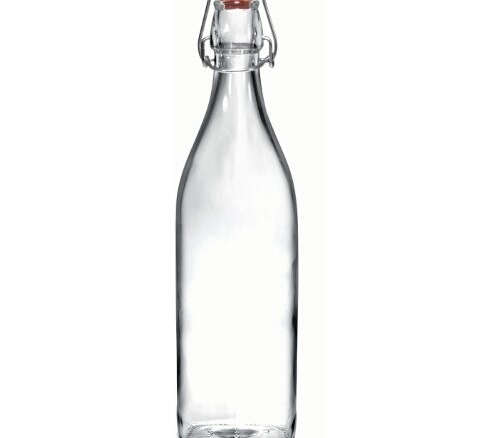 bormioli rocco giara clear glass bottle 8