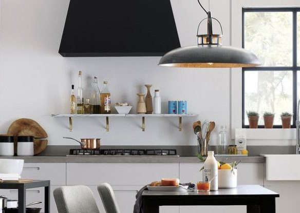 Kitchen of the Week An Architects Colorful Modern Cottage Kitchen in a London Highrise portrait 23