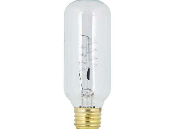 feit electric 60 watt incandescent t14 original shape vintage style light bulb 8