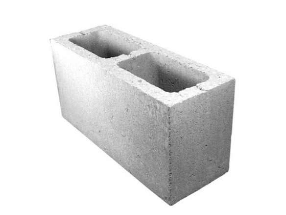 standard cored concrete block 8