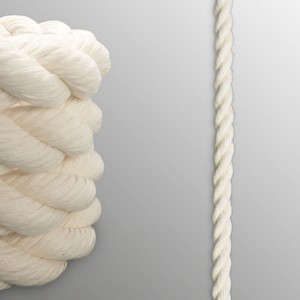 cotton rope – 3/16 in. 3 strand cotton 8