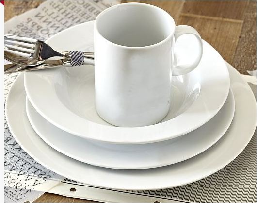 essential white dinnerware set 8