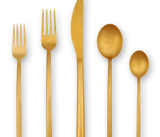 due ice oro flatware collection 8