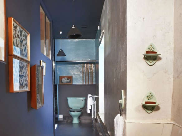 Bathroom of the Week In London a Dramatic Turkish Marble Bathroom for a DesignMinded Couple portrait 19