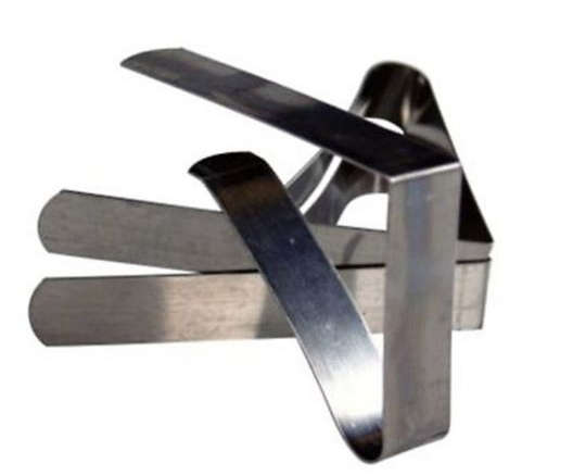 stainless steel tablecloth clamps 8