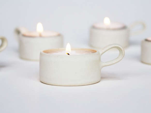 evelina blomquist stoneware candle  