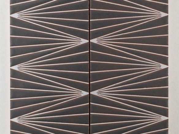 dark motif isoceles fireclay tile 8