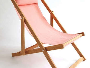 folding chair outdoor fabric high UV polyester stone coral orange pink texture grande  