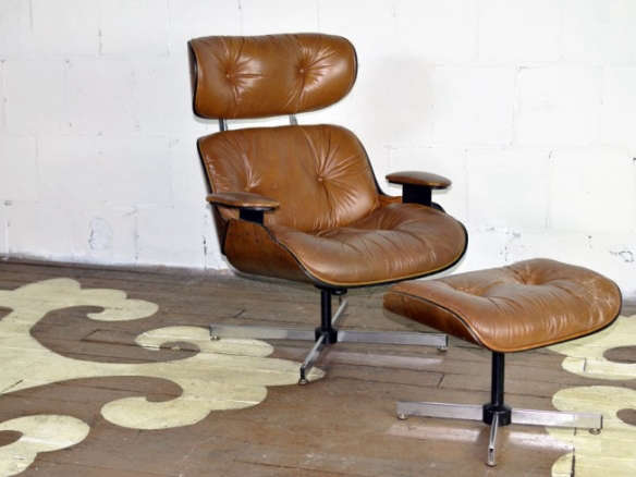 vintage eames style lounge chair 8