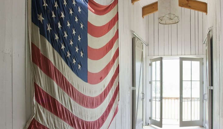 hallway american flag promo