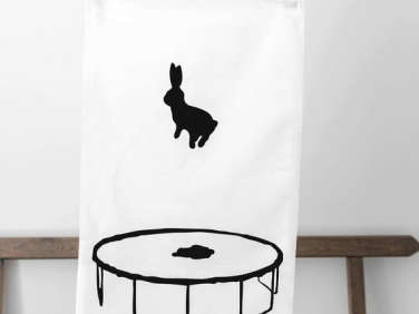 ham bouncing rabbit tea towel 1000 x 1022 product  s 0  