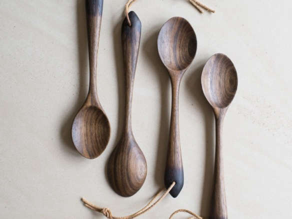 rustic campfire eating spoons 8