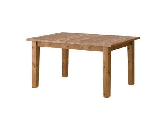 stornäs  extendable table, antique stain 8