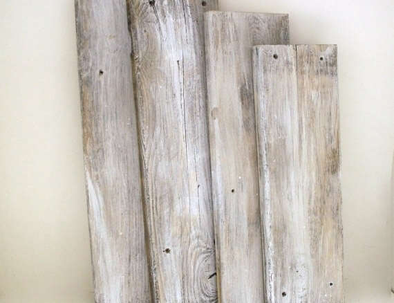 whitewashed reclaimed wooden boards 8