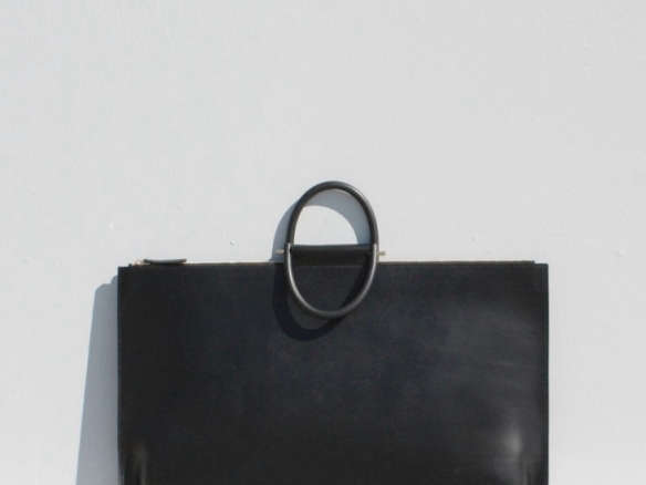 Italian Leather Big Business Bag portrait 4