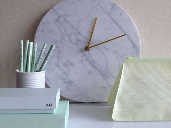 marble clock norm architects  