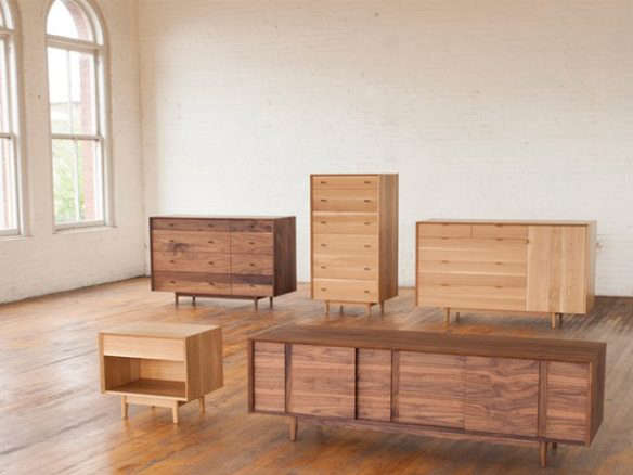 modern wood dressers cover  