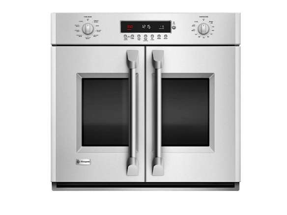 monogram 30 in. professional french door electronic convection single wall oven 8