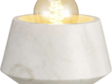 ohm marble table lamp  