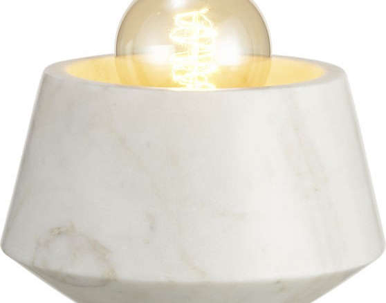 ohm marble table lamp  