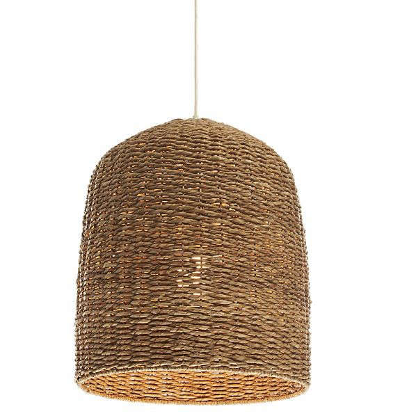 Pacifica Pendant Light - Crate And Barrel Rattan Ceiling Light