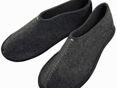 pai wallen gray slippers  