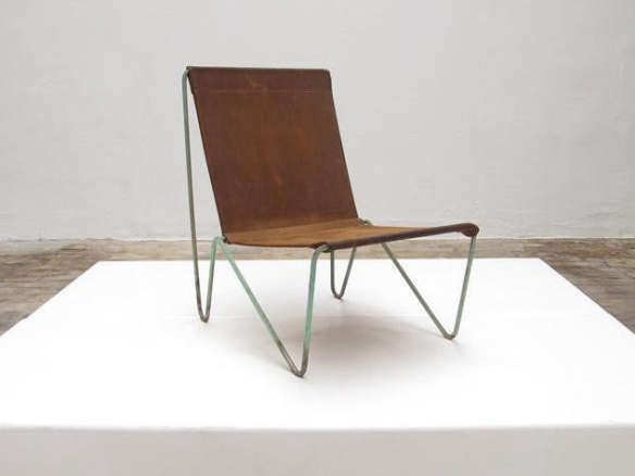 Antique Mies Van Der Rohe MR Chair portrait 4