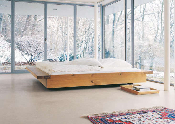 10 Easy Pieces Wood Platform Bed, Low To Ground Bed