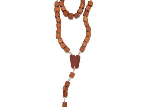 republic wooden rosary 8