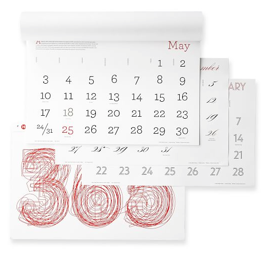 Holiday Gift Perforated Calendar portrait 8