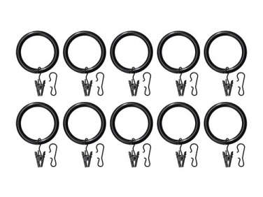 syrlig curtain ring with clip and hook black  0139736 PE299569 S4.JPG   