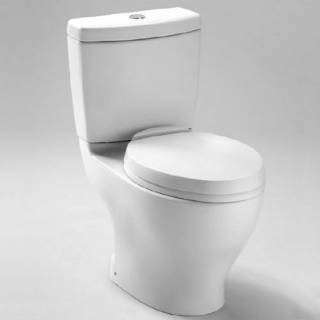 Toto Aquia II Close Coupled Elongated DualFlush Toilet portrait 12