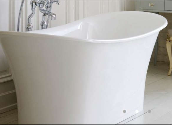 toulouse double ended free standing bateau tub 8