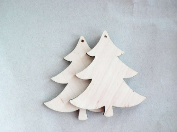 unfinished wooden christmas tree 8