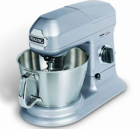 viking professional gray stainless steel 5 quart stand mixer 8
