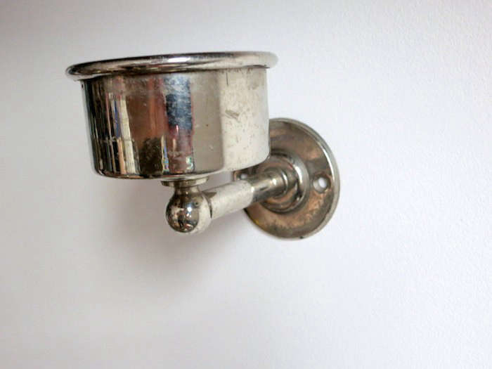 Antique Chrome Bathroom Cup Holder, Bathroom Cup Dispenser Wall Mount