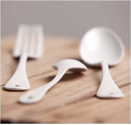 white enamel cutlery 8