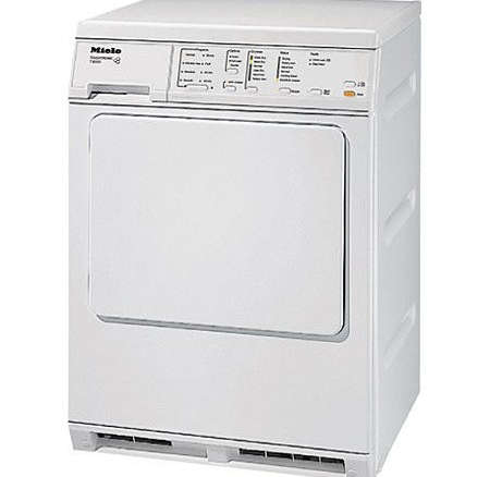 miele touchtronic vented white electric dryer – t8003 8