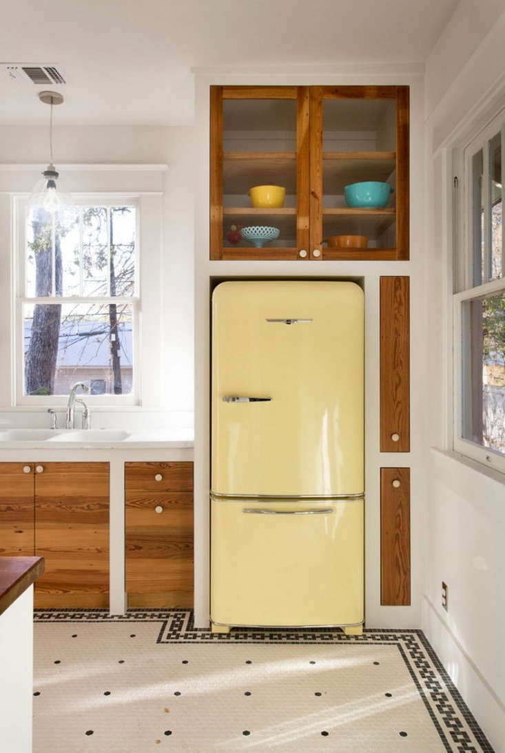 Trend Alert: 13 Kitchens with Colored Refrigerators: Remodelista