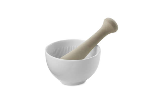 White Marble Mortar and Pestle portrait 3