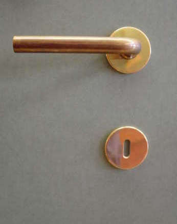vervloet collection brass door lever handle 8